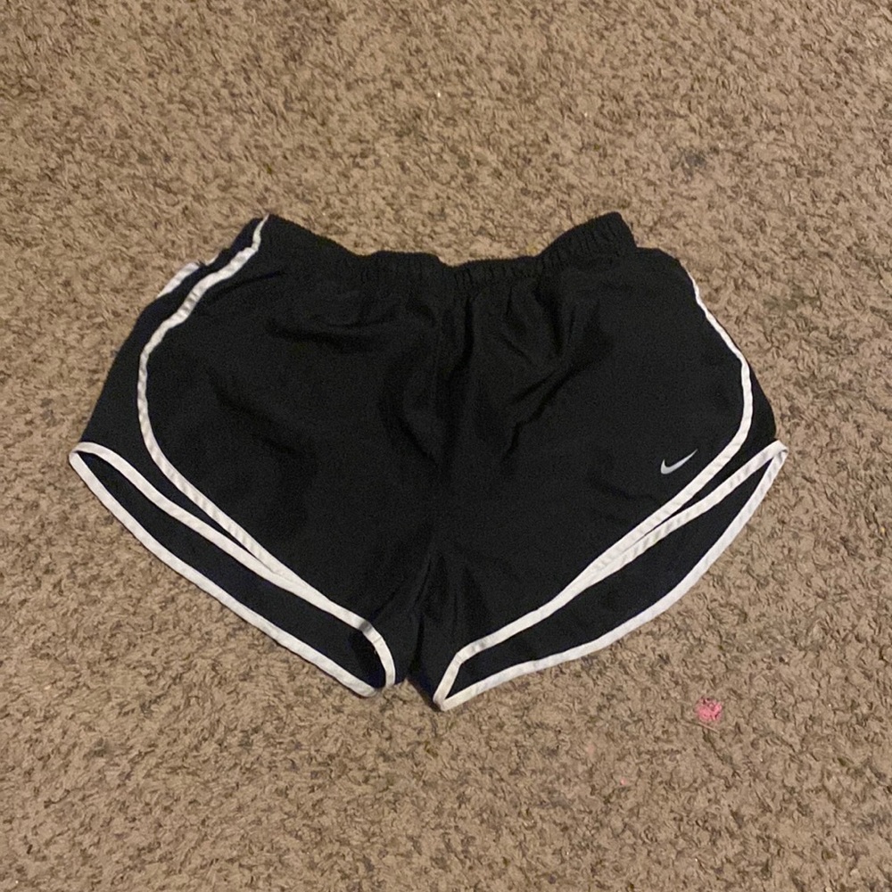 Nike athletic shorts.
